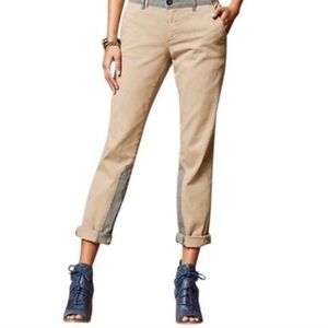 Anthropologie Pilcro and the letterpress  Fit Hyphen Low Rise Light Brown Pants